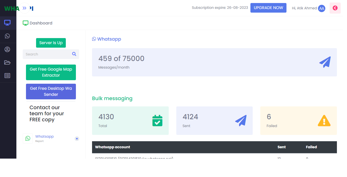 screenshot of Wapp Blaster